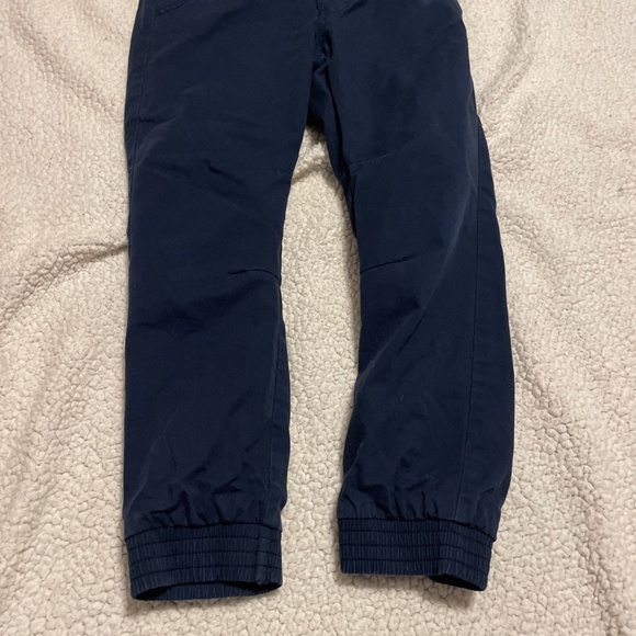Cat and Jack Boys Fleece Lined Pants Navy Blue Size 7 - Picture 1 of 6